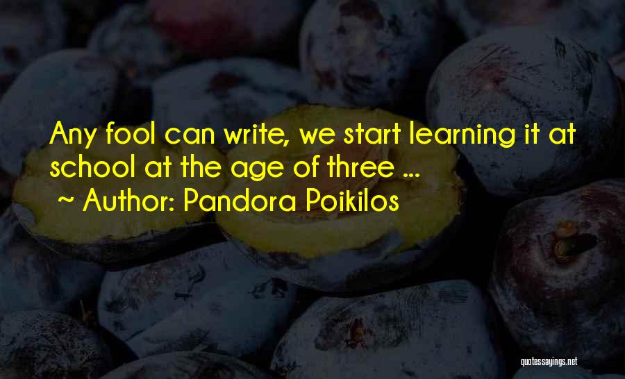 Pandora Poikilos Quotes 368771