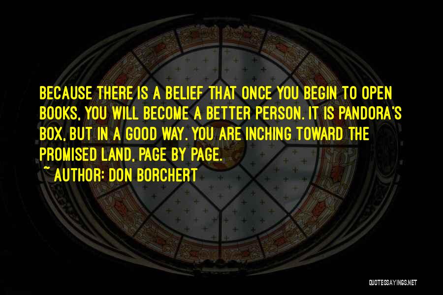 Pandora's Box Quotes By Don Borchert