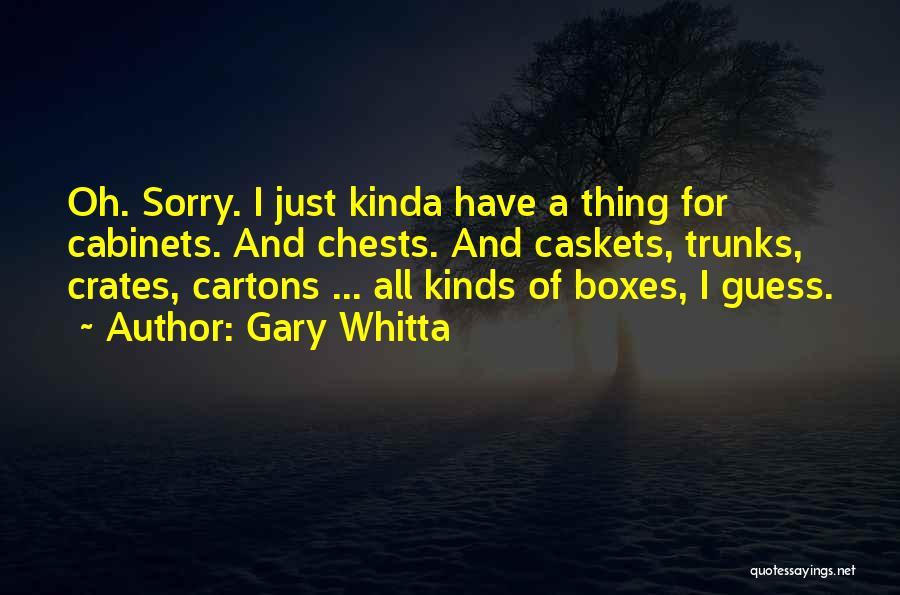 Pandora's Box Quotes By Gary Whitta