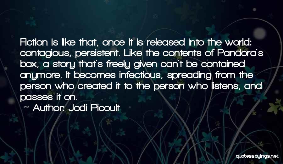 Pandora's Box Quotes By Jodi Picoult