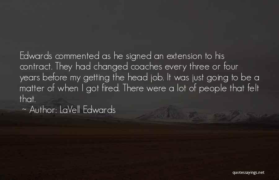 Panel Quote Quotes By LaVell Edwards