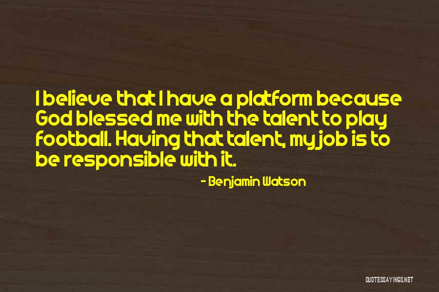 Pangari Publication Quotes By Benjamin Watson Pangari Publication Quotes By Benjamin Watson