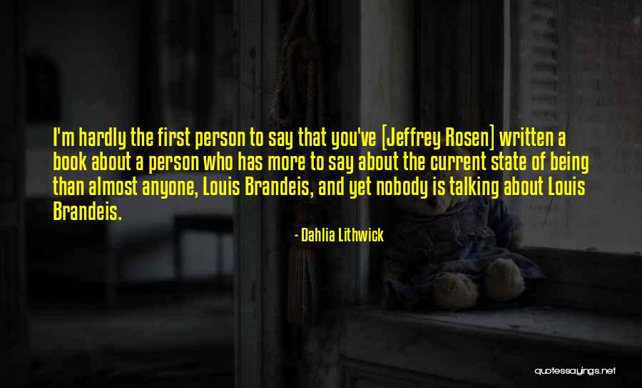 Pangesto Quotes By Dahlia Lithwick Pangesto Quotes By Dahlia Lithwick