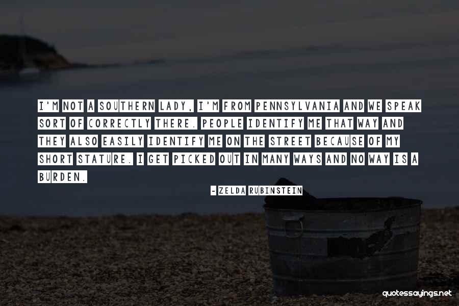 Pangkat Etniko Quotes By Zelda Rubinstein Pangkat Etniko Quotes By Zelda Rubinstein