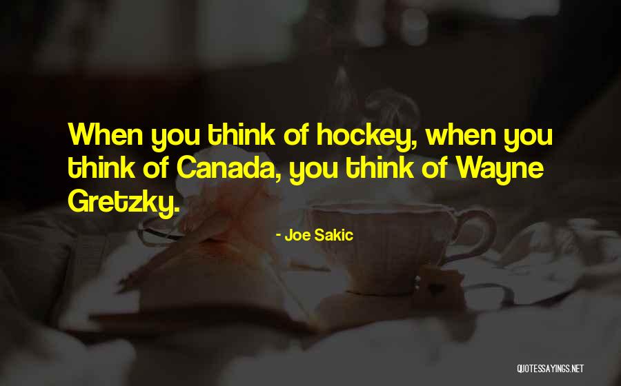 Paniagua Last Name Quotes By Joe Sakic