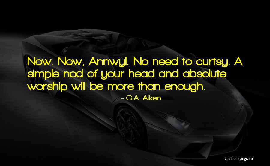 Panicky Feelings Quotes By G.A. Aiken Panicky Feelings Quotes By G.A. Aiken