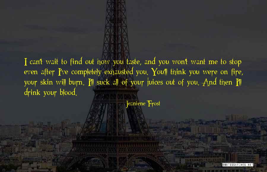 Panirane Quotes By Jeaniene Frost
