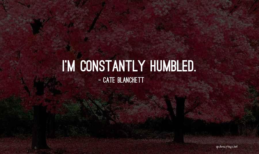 Pannonian Climate Quotes By Cate Blanchett