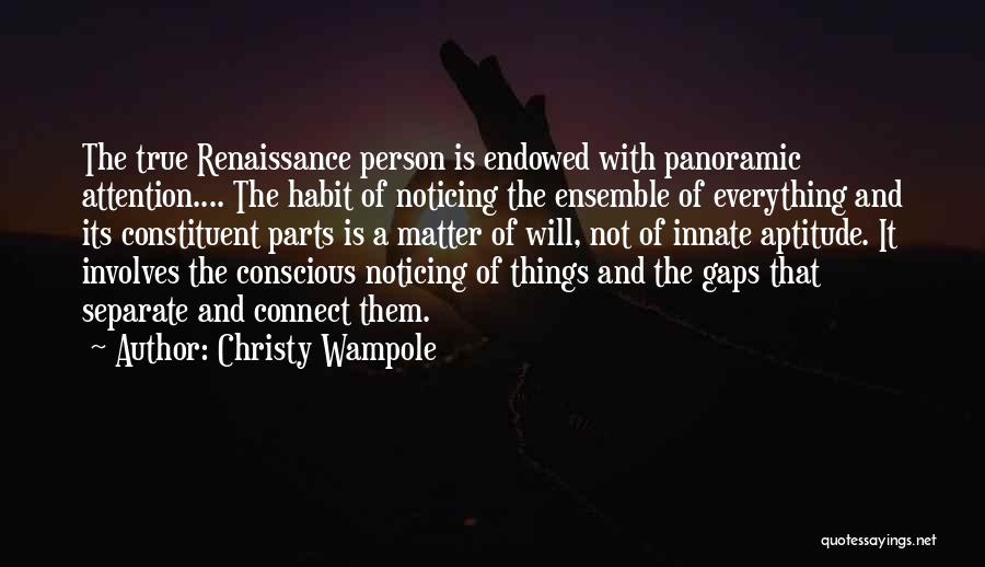 Panoramic Quotes By Christy Wampole