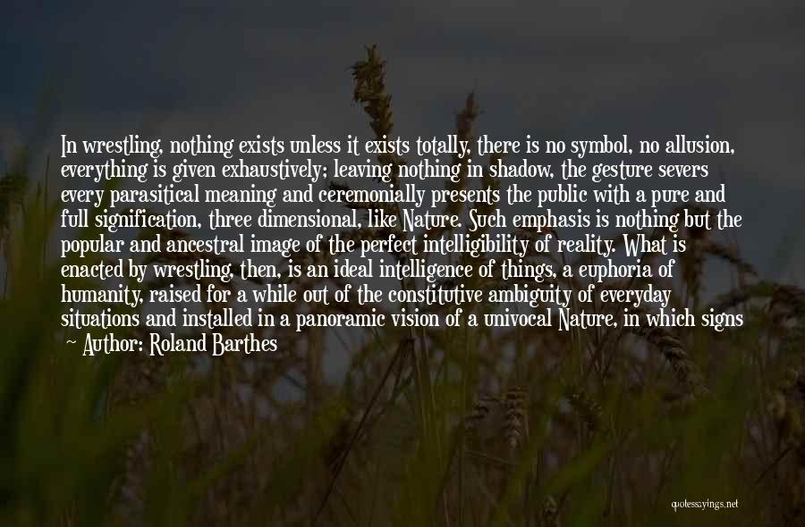 Panoramic Quotes By Roland Barthes