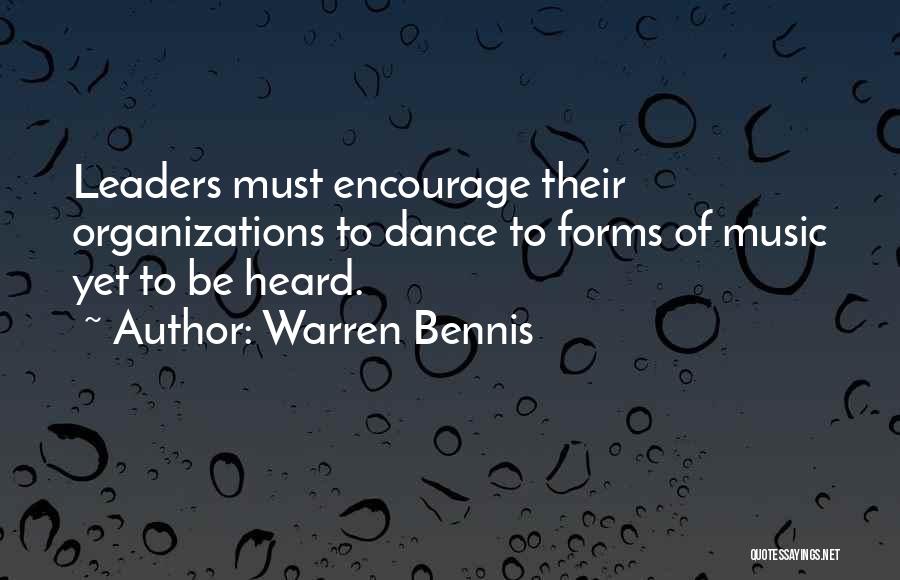 Pansys Produce Quotes By Warren Bennis
