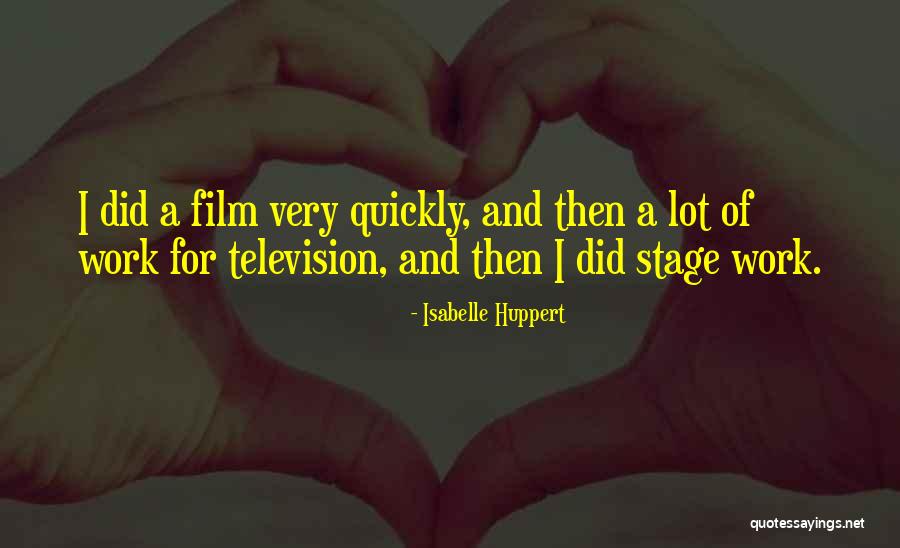 Pantaloni Vagabond Quotes By Isabelle Huppert Pantaloni Vagabond Quotes By Isabelle Huppert