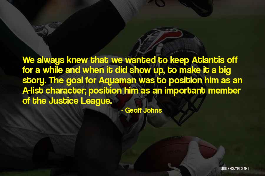 Pantanos Uniondale Quotes By Geoff Johns Pantanos Uniondale Quotes By Geoff Johns