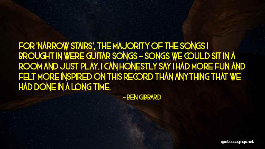 Pantas Quotes By Ben Gibbard Pantas Quotes By Ben Gibbard