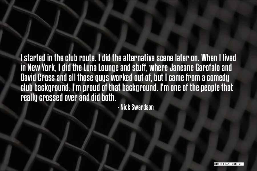 Pantazis Clinic Quotes By Nick Swardson Pantazis Clinic Quotes By Nick Swardson