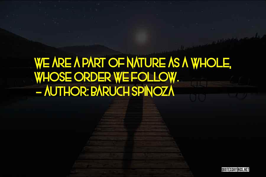 Pantheism Quotes By Baruch Spinoza