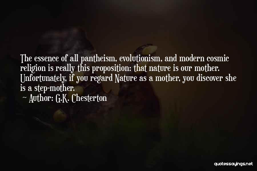 Pantheism Quotes By G.K. Chesterton