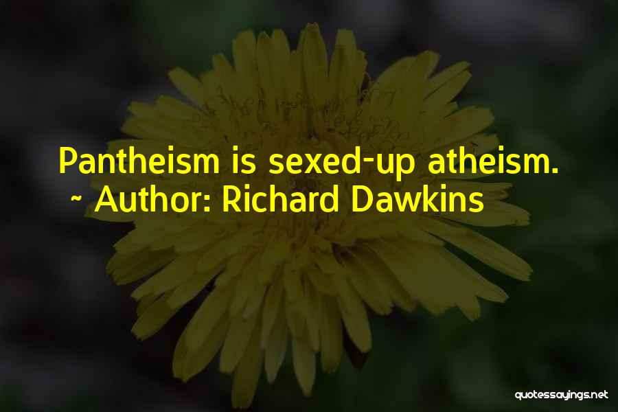 Pantheism Quotes By Richard Dawkins