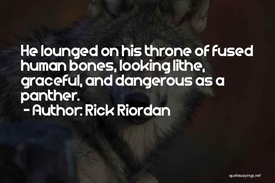 Panther Quotes By Rick Riordan