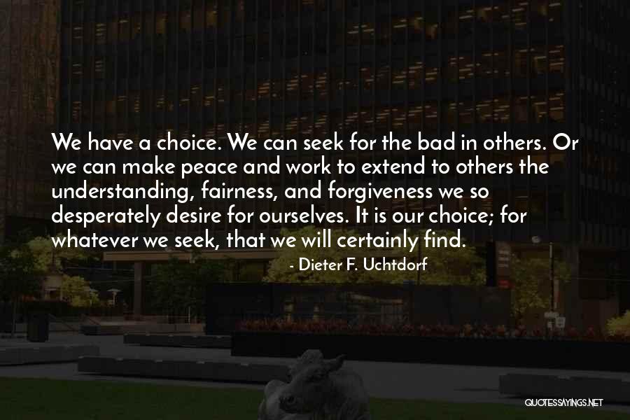 Pantino Yarn Quotes By Dieter F. Uchtdorf