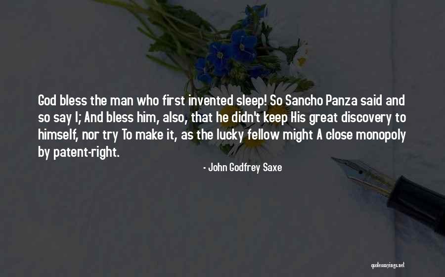 Panza Quotes By John Godfrey Saxe Panza Quotes By John Godfrey Saxe
