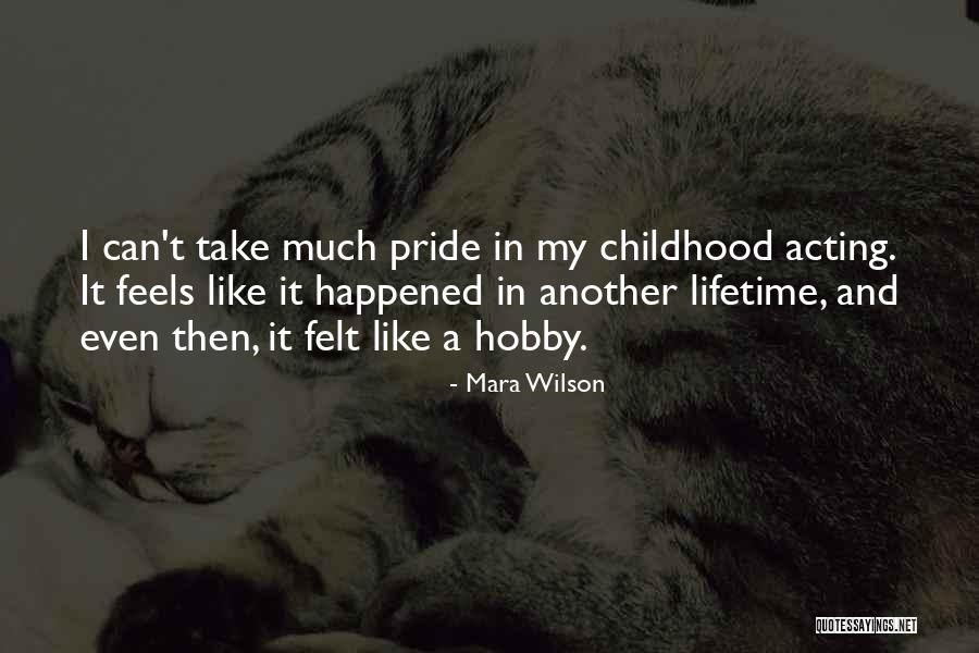 Panza Quotes By Mara Wilson Panza Quotes By Mara Wilson