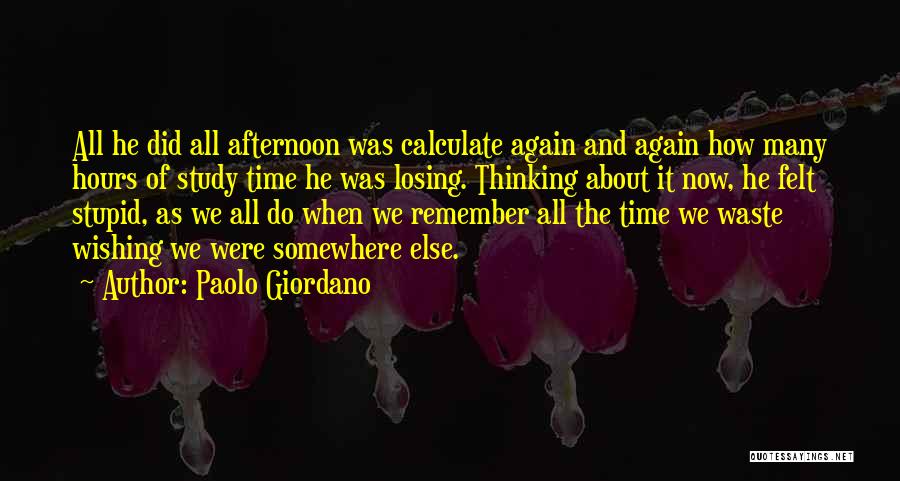 Paolo Giordano Quotes 1377511