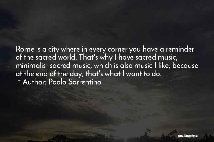 Paolo Sorrentino Quotes 270712