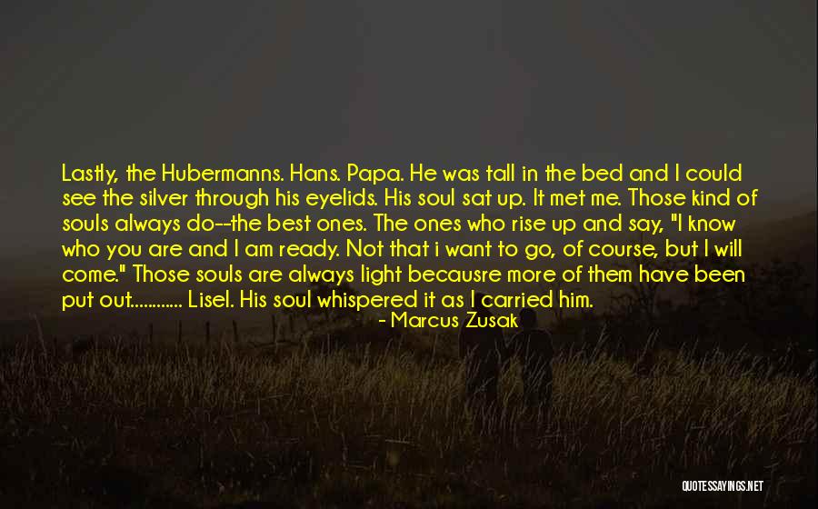 Papa In The Book Thief Quotes By Marcus Zusak