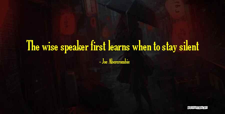 Papapostolou Iatrika Quotes By Joe Abercrombie