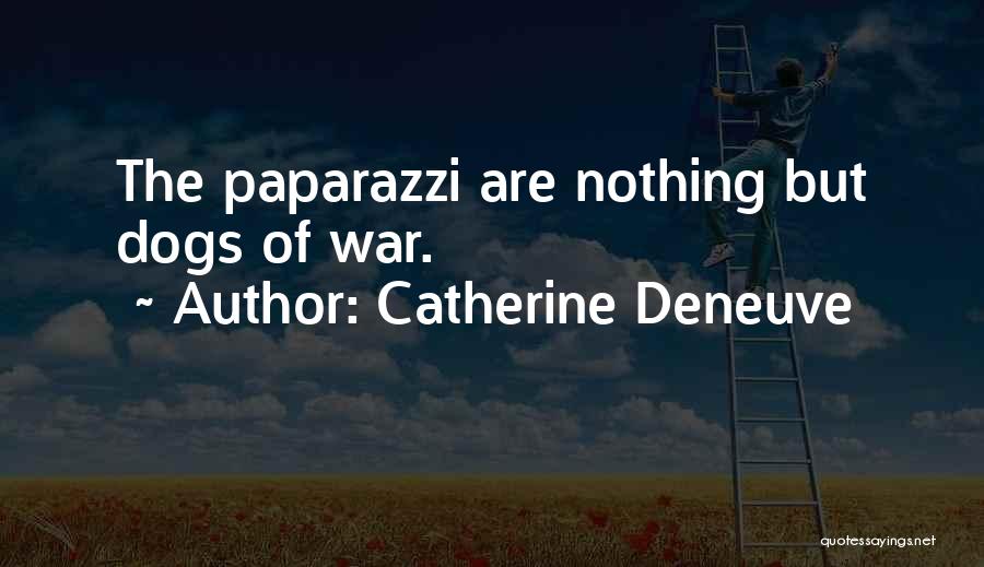 Paparazzi Quotes By Catherine Deneuve