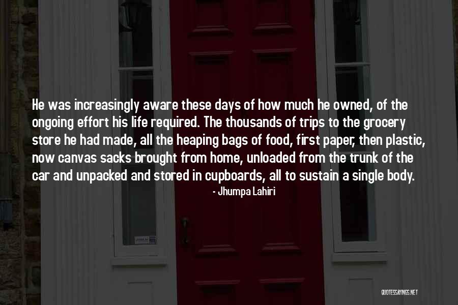 Paper Bags Quotes By Jhumpa Lahiri