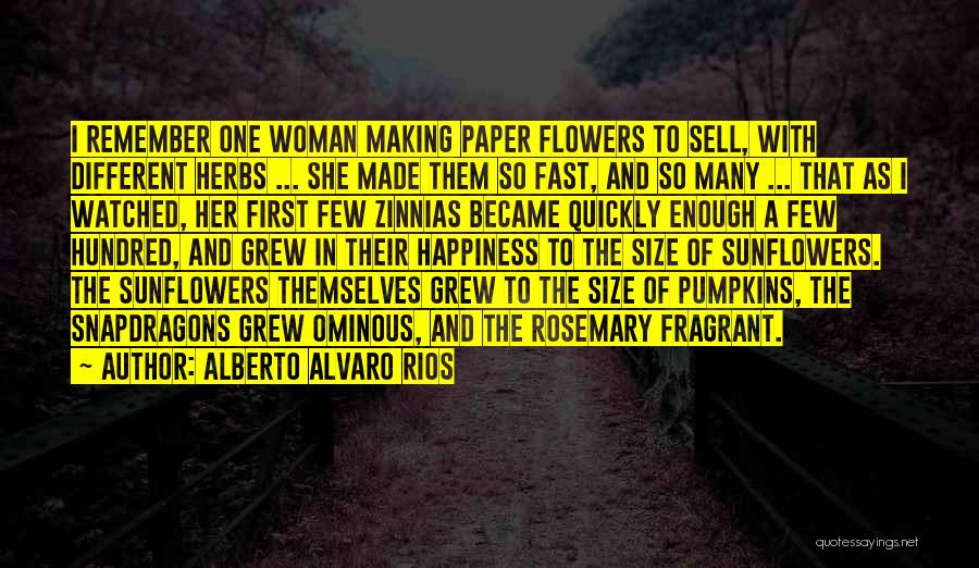 Paper Making Quotes By Alberto Alvaro Rios