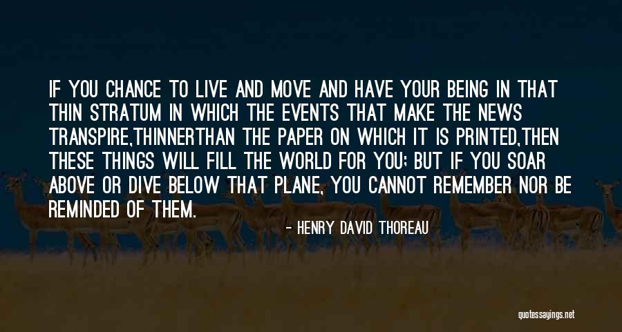 Paper Thin Quotes By Henry David Thoreau