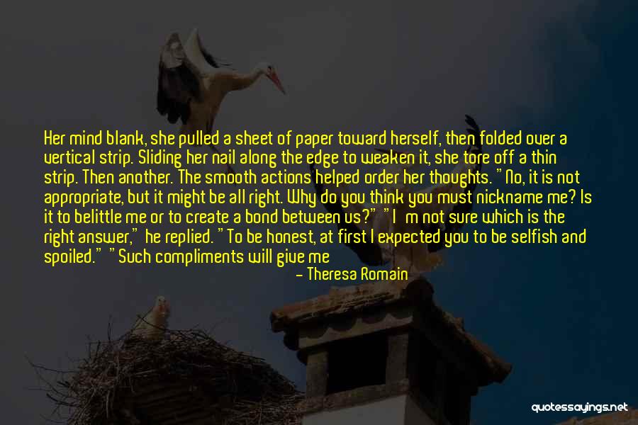 Paper Thin Quotes By Theresa Romain Paper Thin Quotes By Theresa Romain
