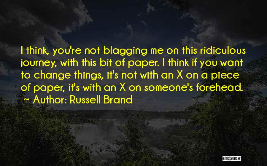 Paper Things Quotes By Russell Brand