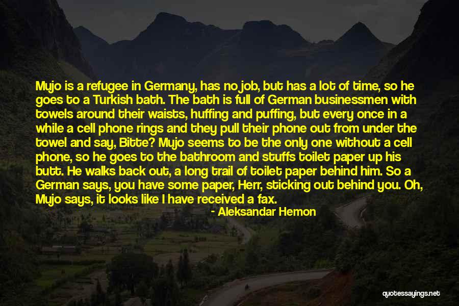 Paper Towel Quotes By Aleksandar Hemon Paper Towel Quotes By Aleksandar Hemon