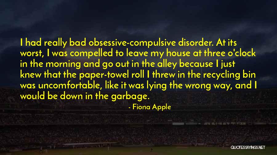 Paper Towel Quotes By Fiona Apple Paper Towel Quotes By Fiona Apple