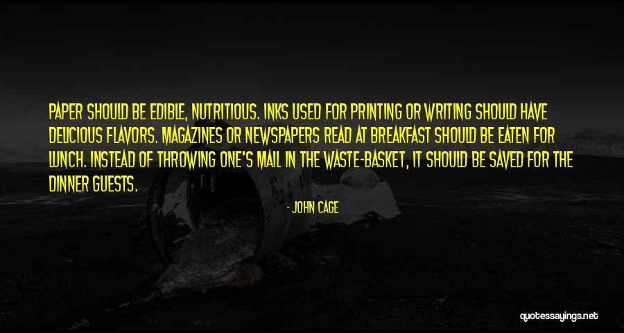Paper Waste Quotes By John Cage Paper Waste Quotes By John Cage