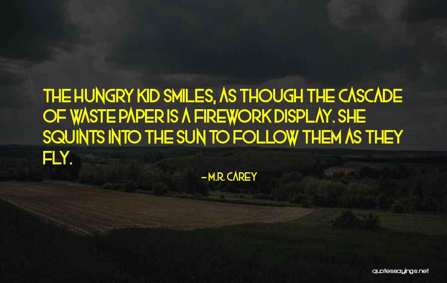 Paper Waste Quotes By M.R. Carey Paper Waste Quotes By M.R. Carey