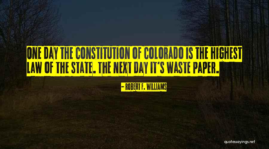 Paper Waste Quotes By Robert F. Williams Paper Waste Quotes By Robert F. Williams