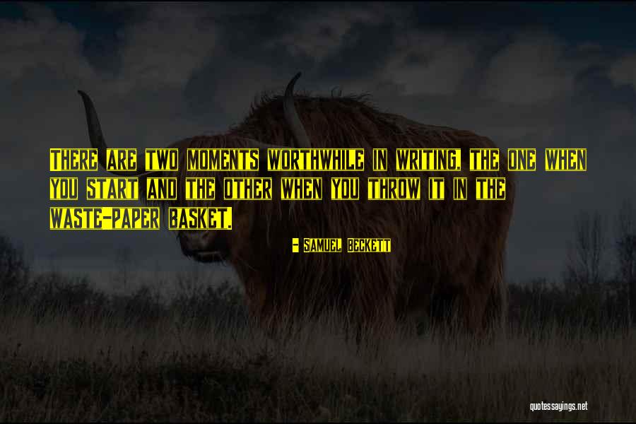 Paper Waste Quotes By Samuel Beckett Paper Waste Quotes By Samuel Beckett