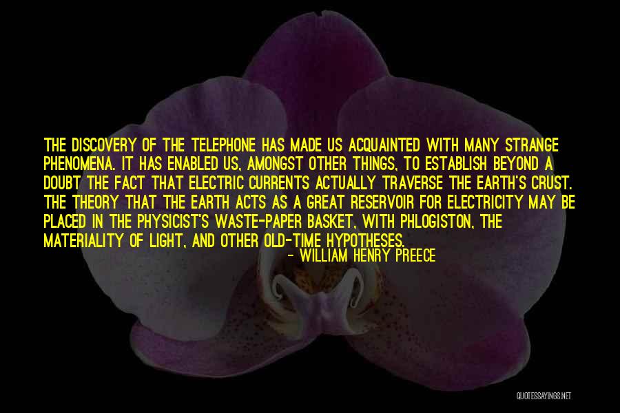 Paper Waste Quotes By William Henry Preece Paper Waste Quotes By William Henry Preece