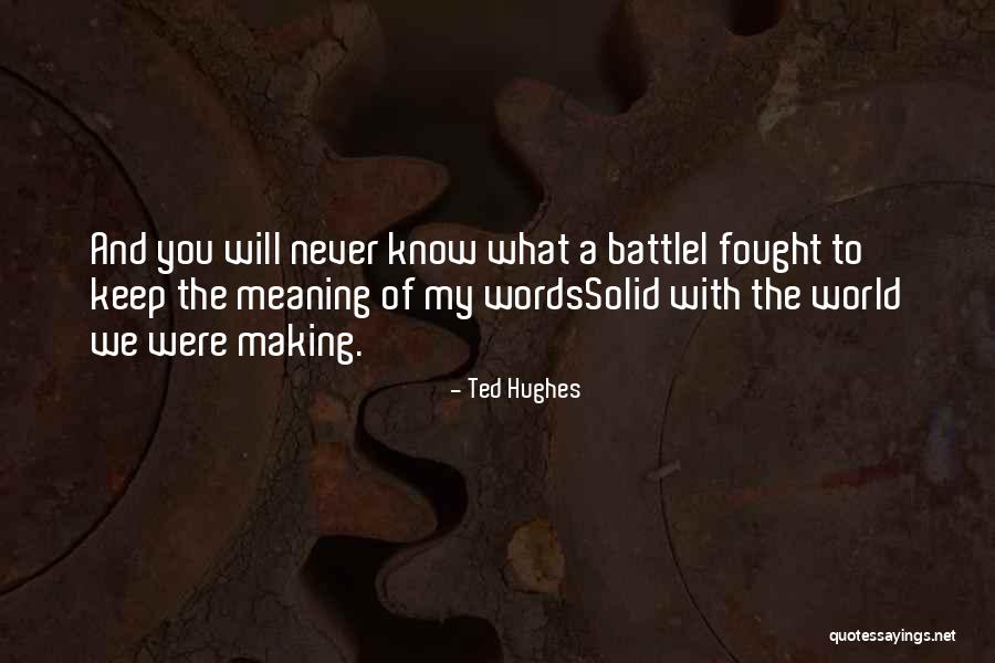 Papier Darmenie Quotes By Ted Hughes Papier Darmenie Quotes By Ted Hughes