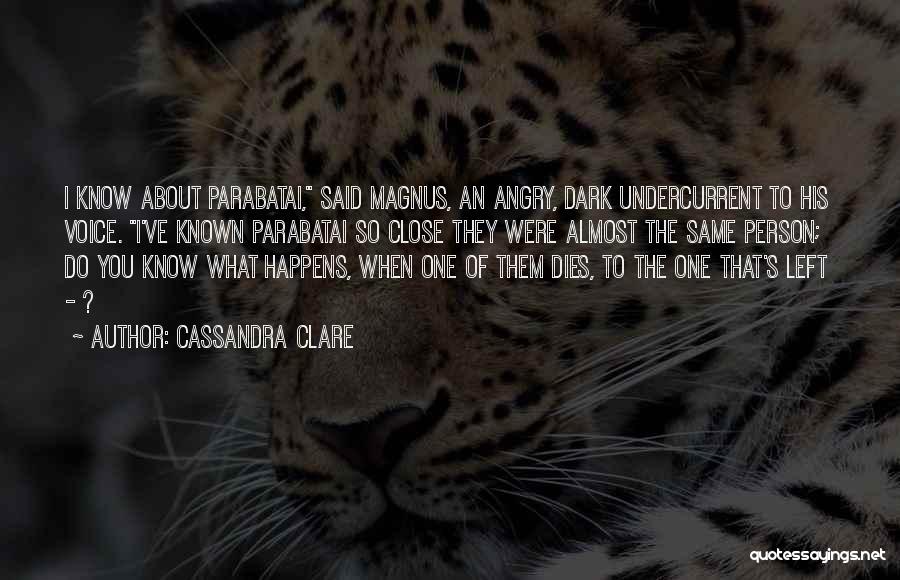 Parabatai Quotes By Cassandra Clare