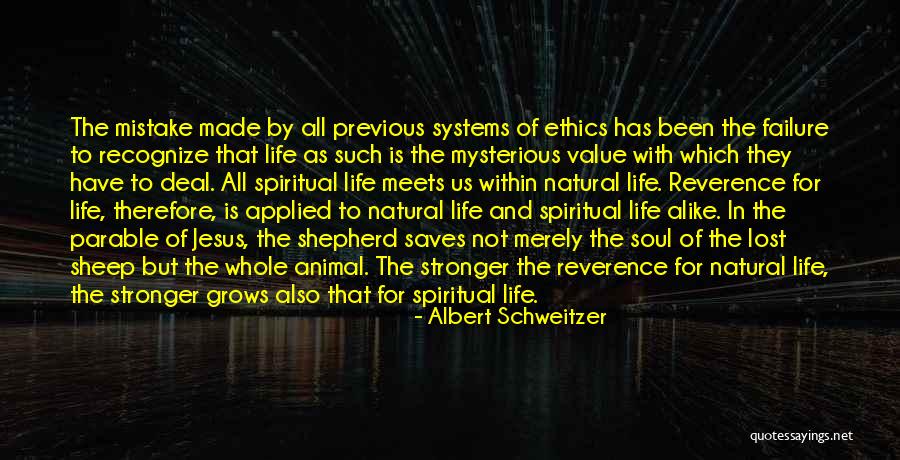 Parable Of The Lost Sheep Quotes By Albert Schweitzer Parable Of The Lost Sheep Quotes By Albert Schweitzer