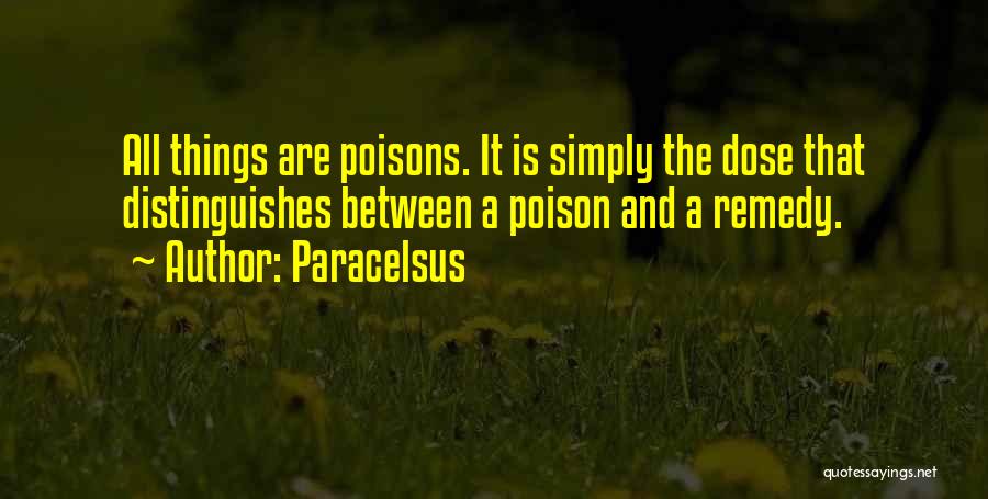 Paracelsus Quotes 2047781