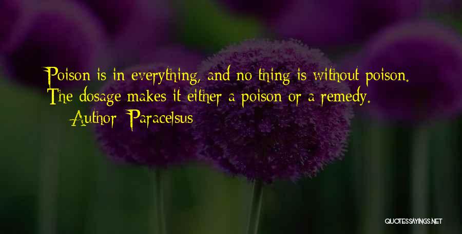 Paracelsus Quotes 375765