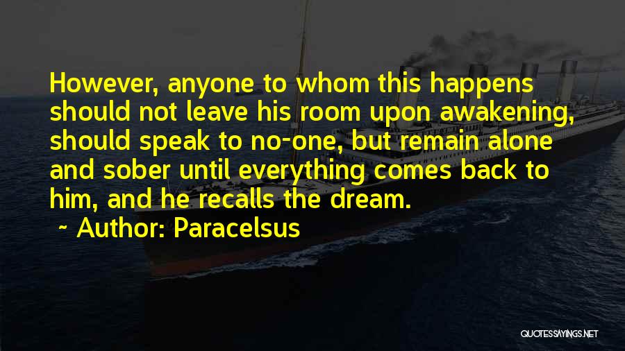 Paracelsus Quotes 819785