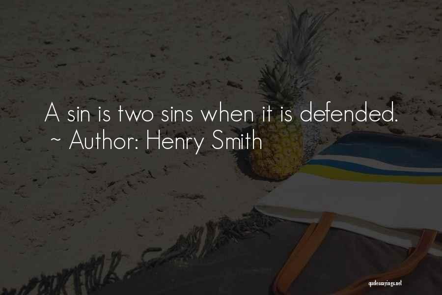 Parachevement Quotes By Henry Smith